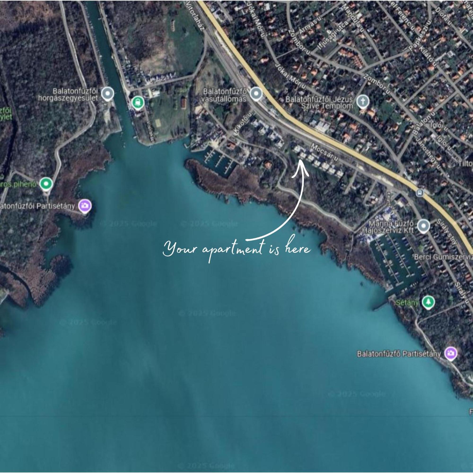 Blue4 Apartment Balatonfůzfő Εξωτερικό φωτογραφία